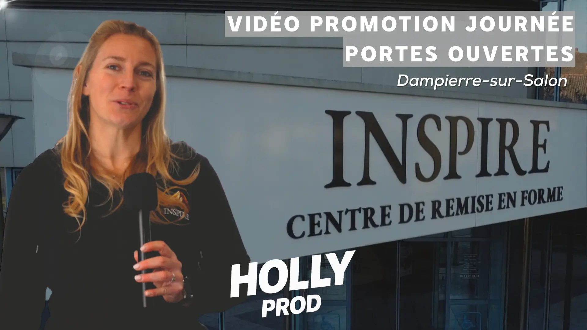 Annonce des portes ouvertes du centre de remise en forme Inspire